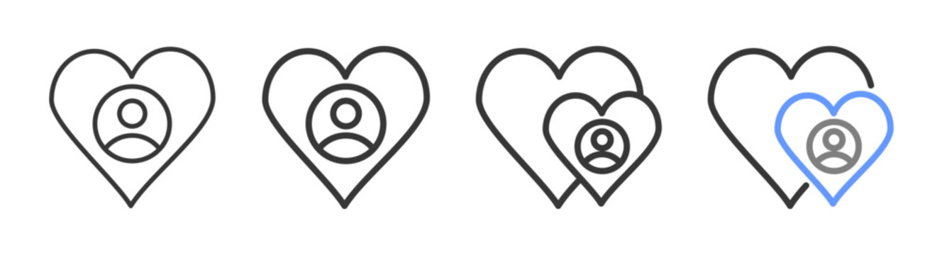 The Ultimate retention Styles with Variations Line of icon set vector illustration