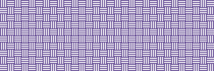 Geometric stripe block seamless pattern. Modern decorative square tile design for abstract backgrounds and wrapping.