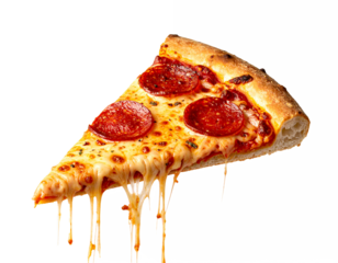 Tasty Italian Style Pizza with Assorted Meats and Cheese