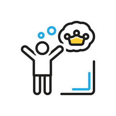 Multi color icon for desire