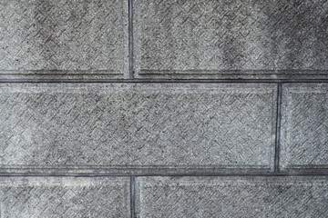 風化と経年劣化によるテクスチャ：石積壁のクローズアップ