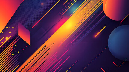 Template design with dynamic shapes for sport event, invitation, awards or championship. Sport background. 