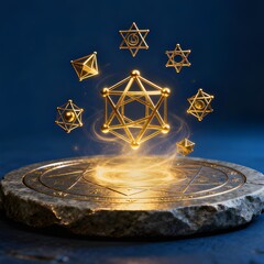 Golden Sacred Geometry Magic