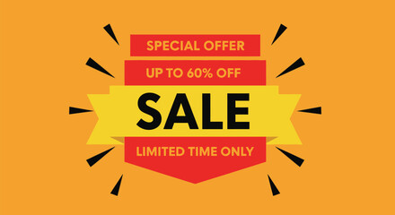 Special offer sale promotion limited time discount up to percent off