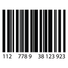 Barcode icon vector set. Barcode icon isolated on a white background. Barcode product distribution icon. Universal code for scanning product or item.  barcode product retail shipping graph.
