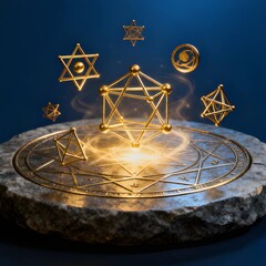 Mystic Golden Symbols Awakening