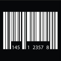 Barcode icon vector set. Barcode icon isolated on a white background. Barcode product distribution icon. Universal code for scanning product or item.  barcode product retail shipping graph.