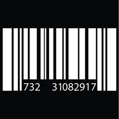 Barcode icon vector set. Barcode icon isolated on a white background. Barcode product distribution icon. Universal code for scanning product or item.  barcode product retail shipping graph.