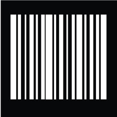 Barcode icon vector set. Barcode icon isolated on a white background. Barcode product distribution icon. Universal code for scanning product or item.  barcode product retail shipping graph.