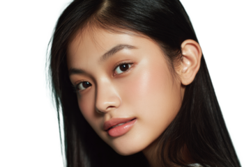 Southeast Asian Fresh Beauty PNG Cutout
