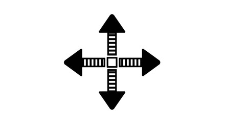 Drag and drop icon for intuitive design interface applications