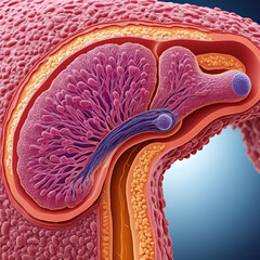 Acute pancreatitis. Pancreas inflammation