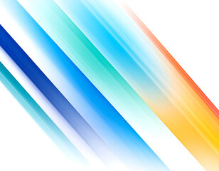 Obraz premium Diagonal, blurred lines of vibrant hues cascade over black background, creating a sense of movement and energy, evoking a modern, dynamic aesthetic