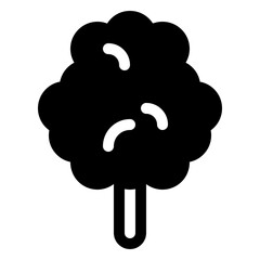 Cotton candy icon