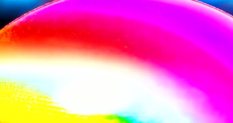 A shiny, metallic gold smiley face emoji with a rainbow sheen, glowing with bokeh lights in the background, symbolizing joy and positivity 4k video - Powered by Adobe