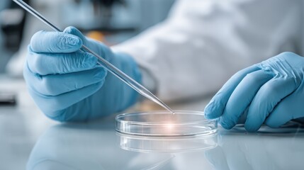 実験をする研究員のイメージ