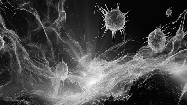 Immunological response encountering pathogenic cells in human body