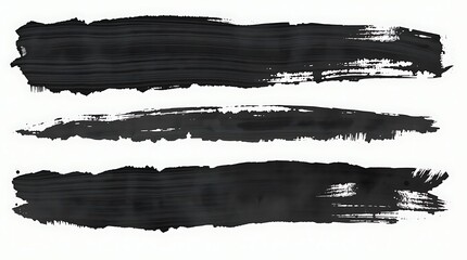 Bold brushstrokes in black create a modern abstract design, perfect for backgrounds, textures, or artistic layouts delivering a dramatic flair
