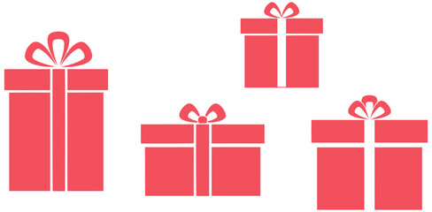 Festive gift boxes for holiday celebrations, perfect for Christmas and birthdays