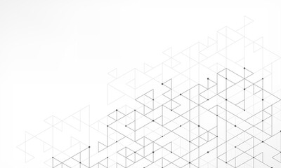 Abstract background with a geometric pattern of triangle shapes. Graphic design element