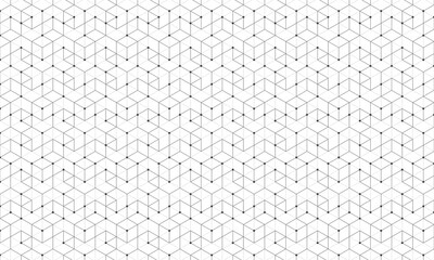 Abstract background with a seamless pattern of simple geometric shapes. Stylish texture