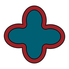 Retro Cute Sticker Element