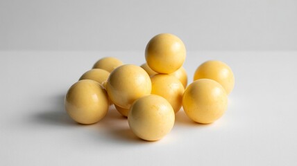 Apples still life composition on table