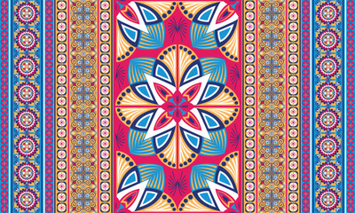 African ethnic native pattern.Traditional kente,ankara,kitenge,chitenge,capulana african wax print fabric pattern.Abstract vector motif pattern.For fabric,clothing,blanket,carpet,woven,wrap,decoration