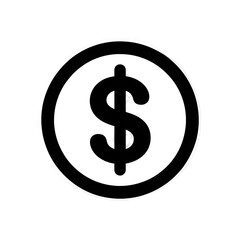 Obraz premium Financial success with this trendy dollar sign illustration, perfect for your modern business and investment projects or personal financial goals