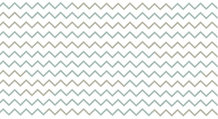A repeating pattern of soft blue and beige zigzags on a white background.