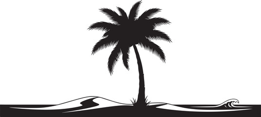 palm tree silhouette