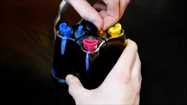 Efficient ink refill demo with continuous supply cartridge-smooth setup, steady flow, cost-saving print solution for hassle-free, long-lasting performance in everyday use
