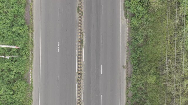 Arial view of Highway