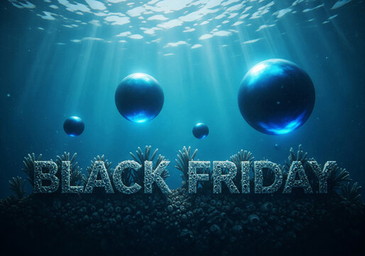 modern black friday sale banner with 50 percent off special discount promotion background