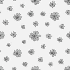 Seamless Minimal Floral Pattern in Soft Monochrome.
Elegant Grey Flower Repeat Pattern for Textile and Print.
Monochrome Bloom Seamless Background Design
Delicate Floral Repeat Texture in Neutral Tone