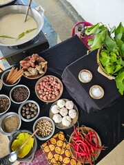 food in the kitchen