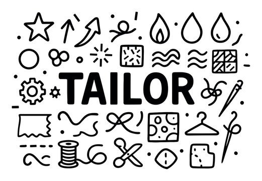 Tailor's Doodle Art