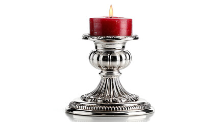 candlestick on a white background