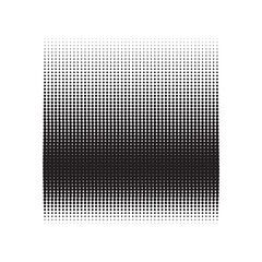 Halftone Dot Rectangle Gradient