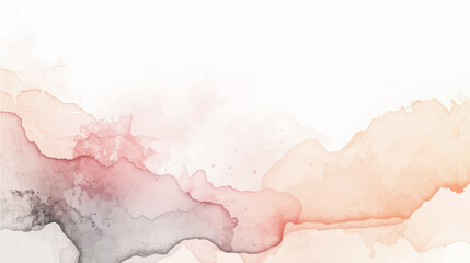 Abstract pink and blue watercolor background texture with light smoke and vintage paper design