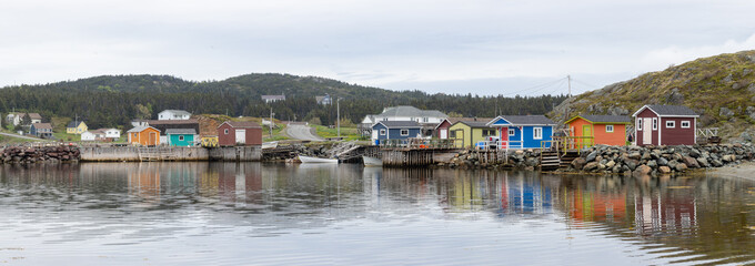Fishing Hut Near a Calm Bay