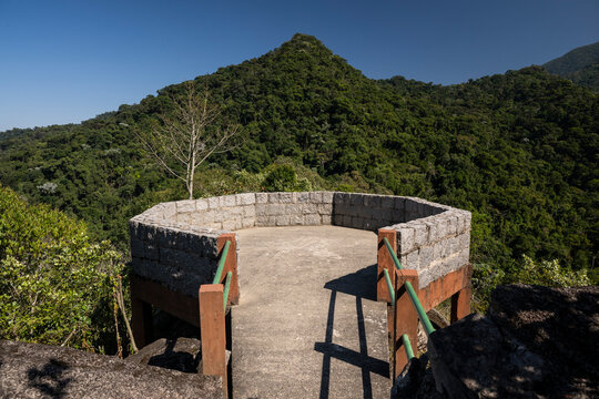 Beautiful view to green rainforest from Mirante do &Uacute;ltimo Adeus