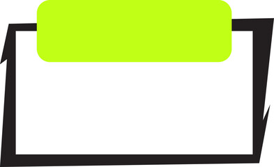 Minimalist Green Title Box