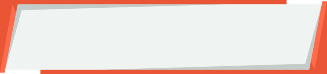 Minimalist Orange Title Bar