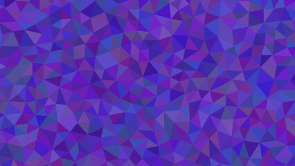 A mesmerizing mosaic of purple and blue hues, creating a captivating geometric pattern that evokes a sense of depth and visual interest