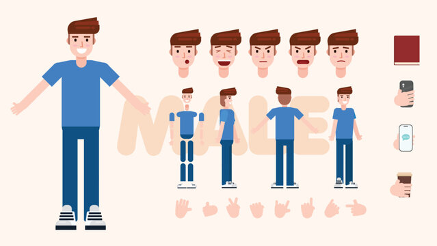 Flat-Casual-Male-Character-&ndash;-Animation-Ready-&-Rig-Friendly-Vector-Set