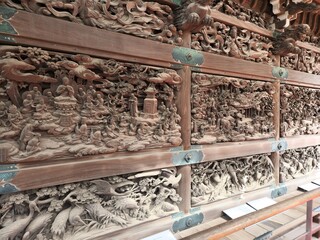 carved wood carving