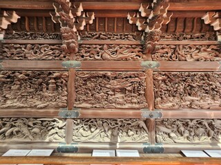 carved wood carving