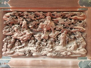 carved wood carving
