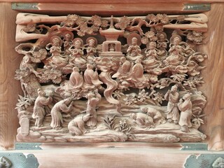 carved wood carving